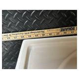 WoodCrafters Laguna 25 x 22 Blanco Bathroom Sink