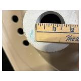 WoodCrafters Laguna 25 x 22 Blanco Bathroom Sink