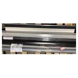 Railway Sliding Door Track Kit - Aluminum Rails With Mounting Hardware