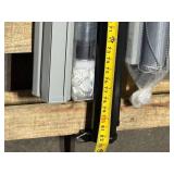 Railway Sliding Door Track Kit - Aluminum Rails With Mounting Hardware