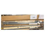 TSQAL06-6.6FT Pocket Door Hardware Kit - Aluminum Sliding Track & Hangers