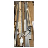 TSQAL06-6.6FT Pocket Door Hardware Kit - Aluminum Sliding Track & Hangers