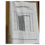 TSQAL06-6.6FT Pocket Door Hardware Kit - Aluminum Sliding Track & Hangers