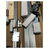 TSQAL06-6.6FT Pocket Door Hardware Kit - Aluminum Sliding Track & Hangers