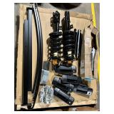 DrCax Automotive Parts Bundle - Front Suspension Struts, Coil Springs, Air Filters, Wiring Harness