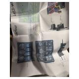 DrCax Automotive Parts Bundle - Front Suspension Struts, Coil Springs, Air Filters, Wiring Harness