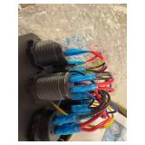 DrCax Automotive Parts Bundle - Front Suspension Struts, Coil Springs, Air Filters, Wiring Harness