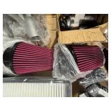 DrCax Automotive Parts Bundle - Front Suspension Struts, Coil Springs, Air Filters, Wiring Harness