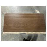 Cosco Two-Step Folding Stool - Wood Table Top (2-Piece Set)