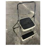 Cosco Two-Step Folding Stool - Wood Table Top (2-Piece Set)