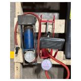 Assorted Workshop Tools & Garden Equipment - Hydraulic Pumps, Saws, Shovels & Forks