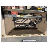 Assorted Workshop Tools & Garden Equipment - Hydraulic Pumps, Saws, Shovels & Forks