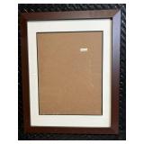 Cityscape Photo Collage Frames - Black Wood Frames Wall Art Set