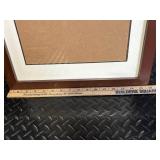 Cityscape Photo Collage Frames - Black Wood Frames Wall Art Set