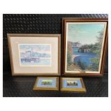 Scott Innazzo Split Rock - Framed Art Print (Lot of 4)