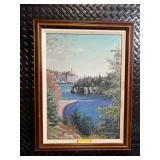 Scott Innazzo Split Rock - Framed Art Print (Lot of 4)