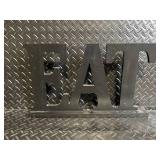 Vintage Metal Wall Signs: Our Love Grows Stronger Everyday, The Mother Road, Laundry Room, EAT