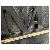 Vintage Metal Wall Signs: Our Love Grows Stronger Everyday, The Mother Road, Laundry Room, EAT