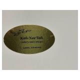 Constance Swenson Floral Field Framed Painting - Signed Garden Scene, Kah-Nee-Tah Gallery MN