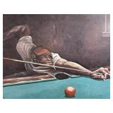 Ernie Barnes Jake Framed Print (1973) The Company of Art - 28x24 in
