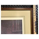 Ernie Barnes Jake Framed Print (1973) The Company of Art - 28x24 in