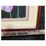 Framed Floral Print - Forest Scene Print & Colorful Abstract Art (Lot of 3)