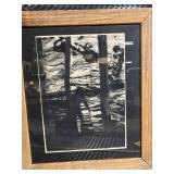 Framed Floral Print - Forest Scene Print & Colorful Abstract Art (Lot of 3)