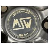 MSW Alloy Wheels - 4-Piece Set, 5-Lug Pattern with Lug Nuts