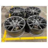 MSW Alloy Wheels - 4-Piece Set, 5-Lug Pattern with Lug Nuts