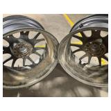 MSW Alloy Wheels - 4-Piece Set, 5-Lug Pattern with Lug Nuts