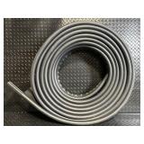 Master Gardener Coiled Edging Pro - 40 ft Black Garden Border