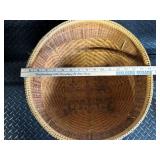 Rachael Ray Blue Enameled Cast Iron Dutch Oven with Lid, Wicker Basket & Bakeware