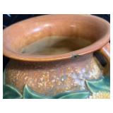 Woven Straw Tote Basket & Sunflower Ceramic Vase