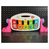 Fisher-Price Smart Stages Piano & Activity Gym with Elephant Mat