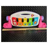 Fisher-Price Smart Stages Piano & Activity Gym with Elephant Mat