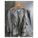 Columbia Interchange Parka - Size M, Fur Trim Hood, Dark Charcoal