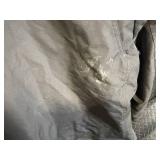 London Fog F.O.G. XXL Parka - Gray/Black Exterior, Bright Blue Lining