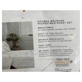 American Home Collection King Deluxe 4-Piece Sheet Set - White Deep Pocket