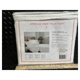 American Home Collection King Deluxe 4-Piece Sheet Set - White Deep Pocket