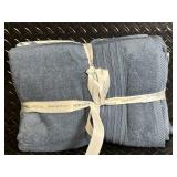 Modern Threads Ophelia Jacquard Towels 6-Piece Set - 100% Cotton