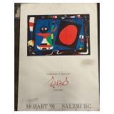 Hommage à Mozart Poster Set - Miró & Picasso (Mozart 