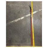 Pole Saw with Curved Serrated Blade - Orange Shaft Pruner