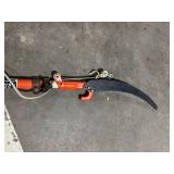 Pole Saw with Curved Serrated Blade - Orange Shaft Pruner