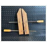 Craftsman Sander with Wood Edge-Guide Jig & Clamps - Vintage Sears