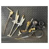 Lincoln Welding Torch & Mixed Shop Tools - Riveters, Gauges, Soldering Blocks, Hand Tools