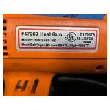 Craftsman Plate Joiner 315.175010 & Black & Decker 3/8 Drill & Chicago Heat Gun & Sander - Lot of 4