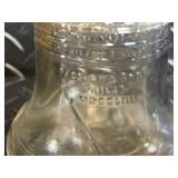 Owl Jar & Assorted Antique Glass Bottles & Jars (Lot of 6)