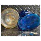 Owl Jar & Assorted Antique Glass Bottles & Jars (Lot of 6)