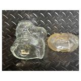 Owl Jar & Assorted Antique Glass Bottles & Jars (Lot of 6)