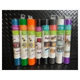 Cricut Explore Vinyl & Accessories Bundle - Vinyl Rolls, Pens, Trimmer, Scissors